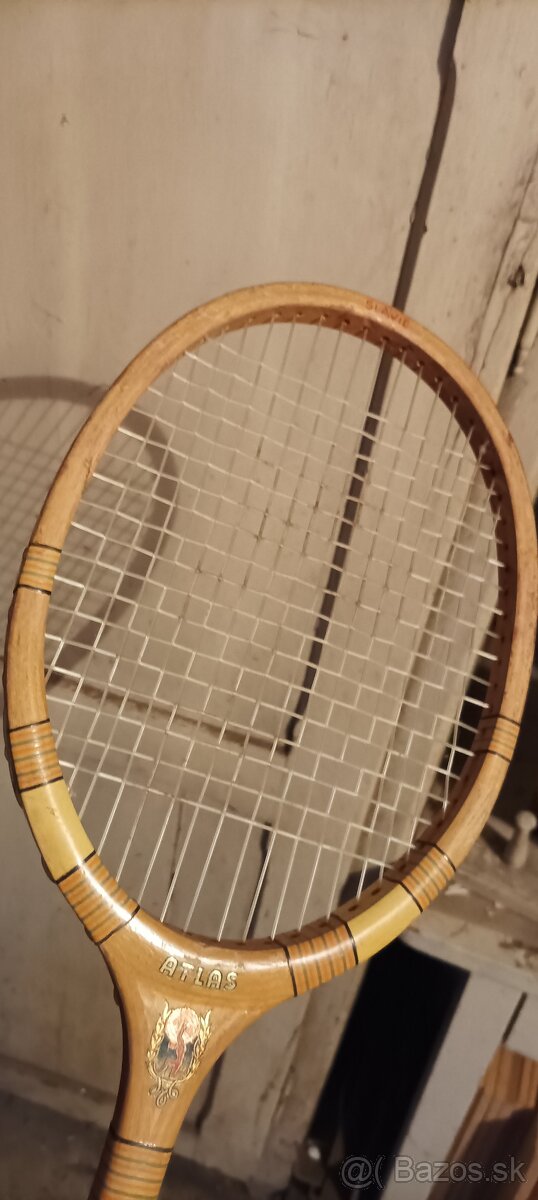 Retro tenisová raketa - 3