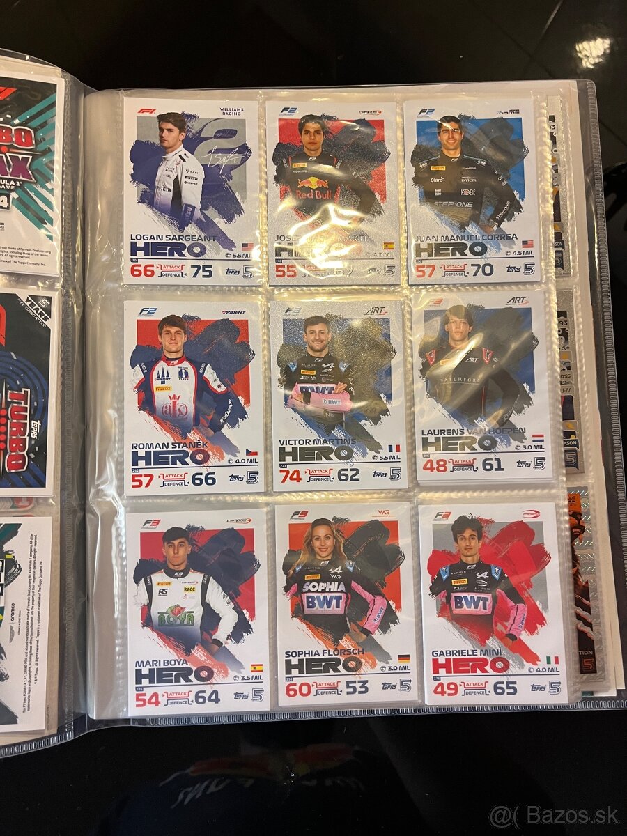 F1 kartičky Topps Turbo Attax 2024 - 3