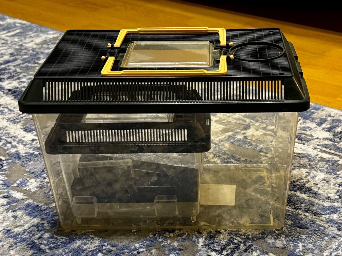 Predám komplet terárium – 60×45×45 cm - 3