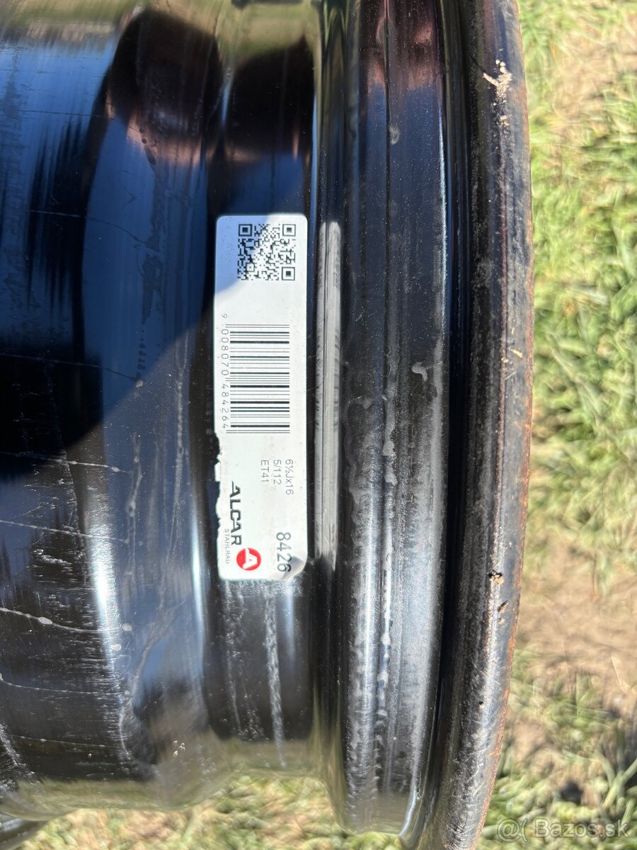 Plechové disky Alcar R16 - 3