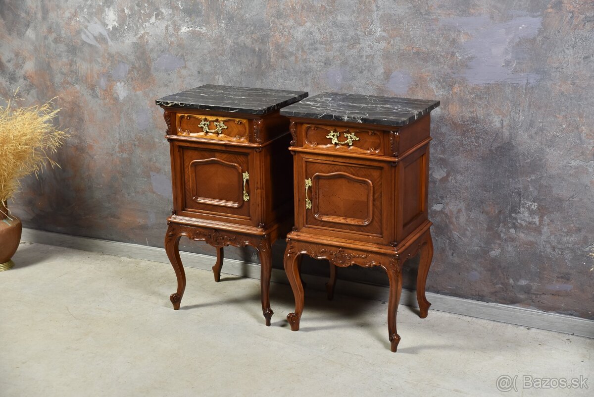 Starožitné Nočné stolíky - 1940 - 3