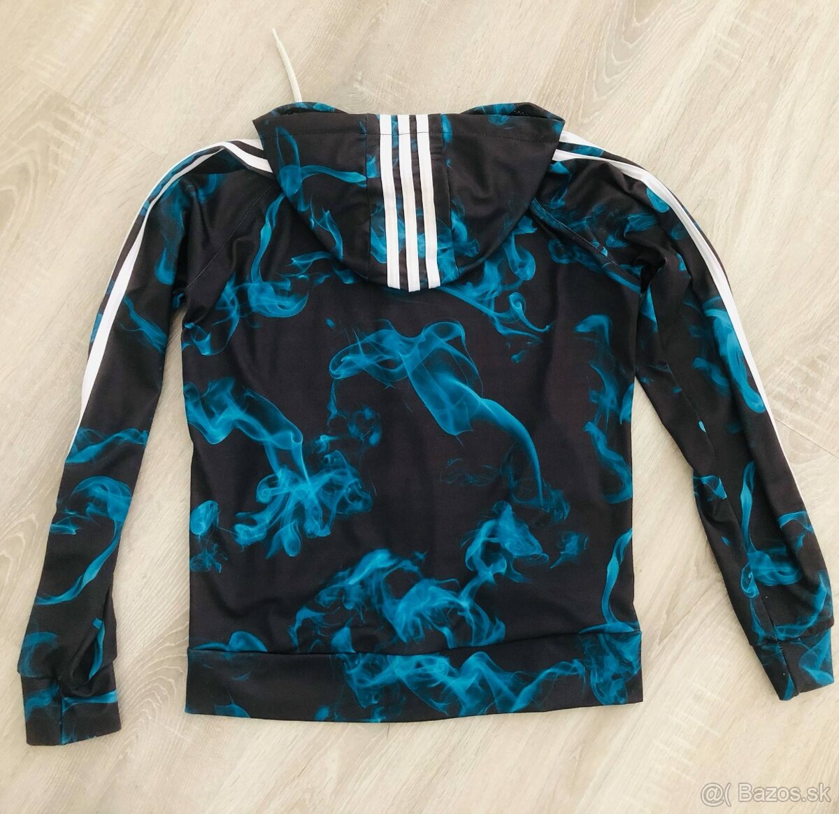 Mikina adidas na zips, veľkosť S - 3