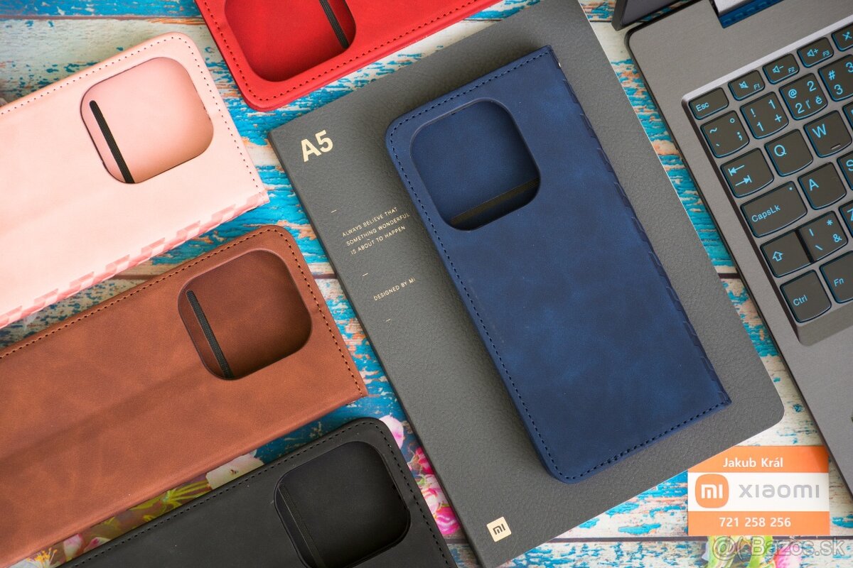 Zatváracie puzdro so vzorom pre Xiaomi, Redmi, Poco - 3