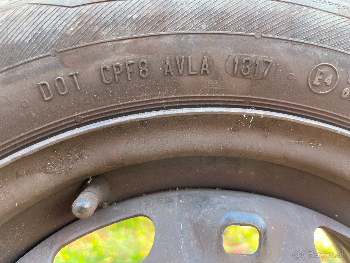 Letné pneumatiky185/60 R14 na diskoch - 3