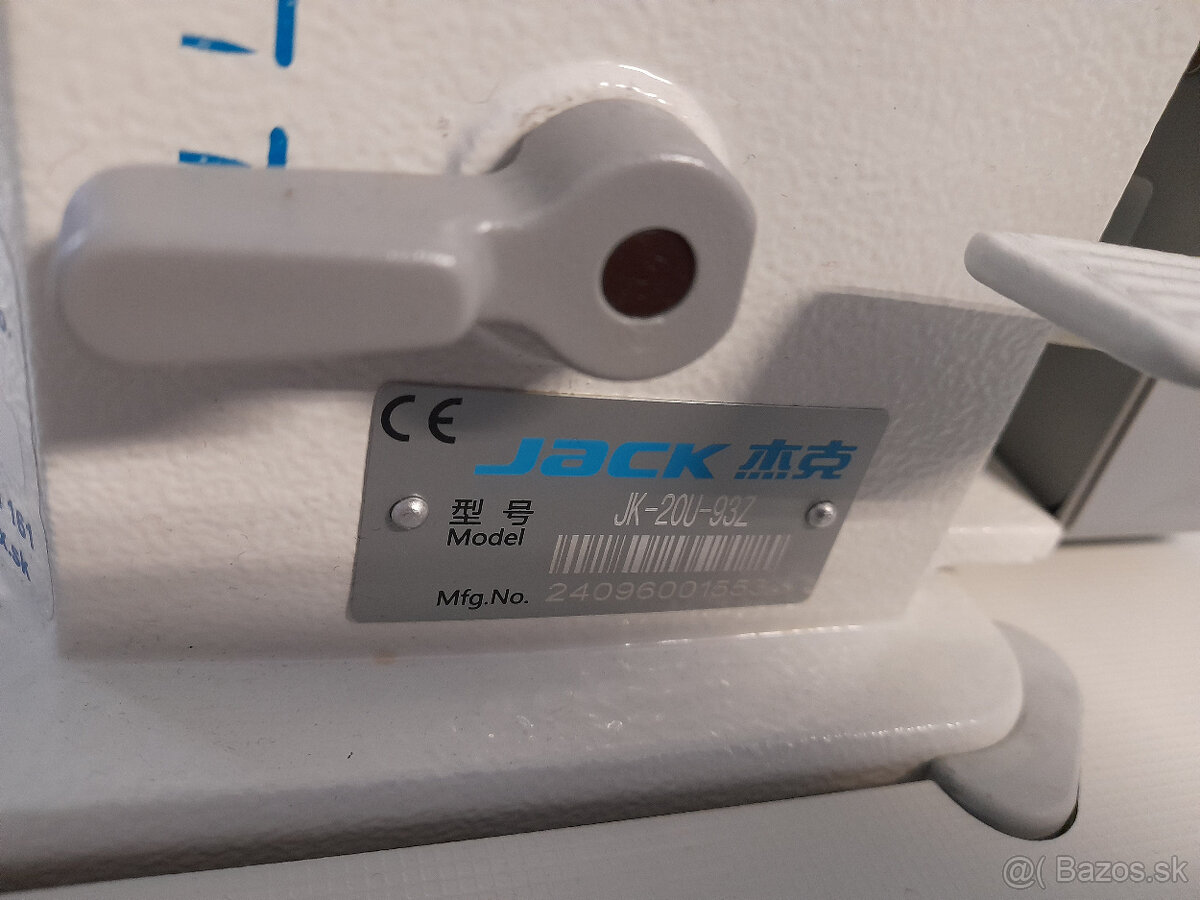 Jednoihlový šijací stroj Jack 20U-93Z CIK-CAK a ROVNÝ - 3