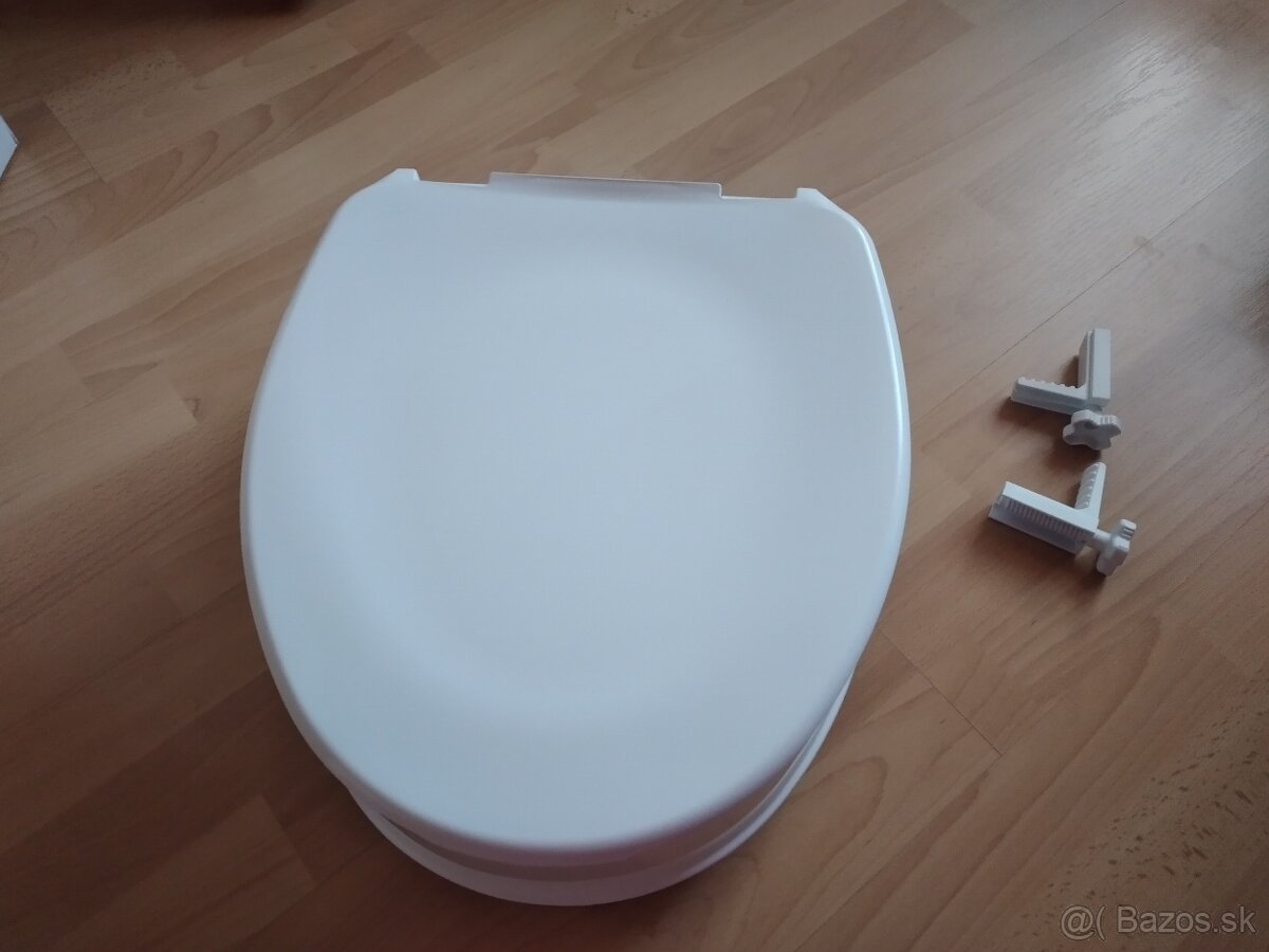 Zvyšovač WC s príklopom 14cm nový - 3