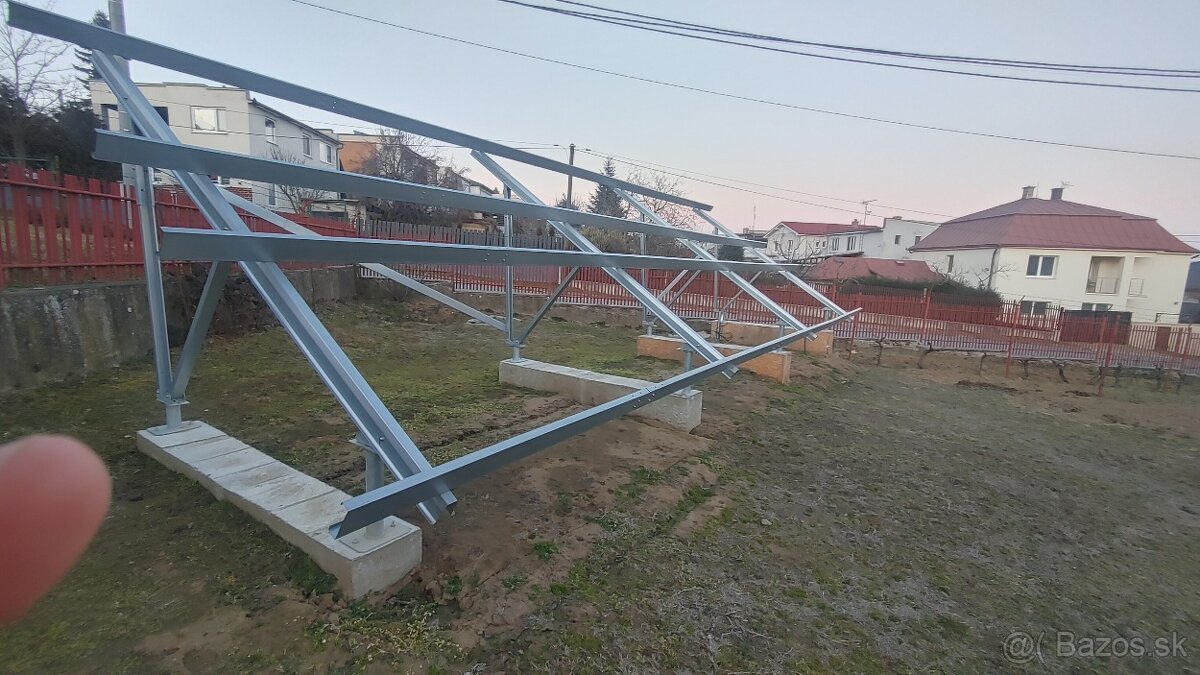 Konštrukcia na solárné panely - 3