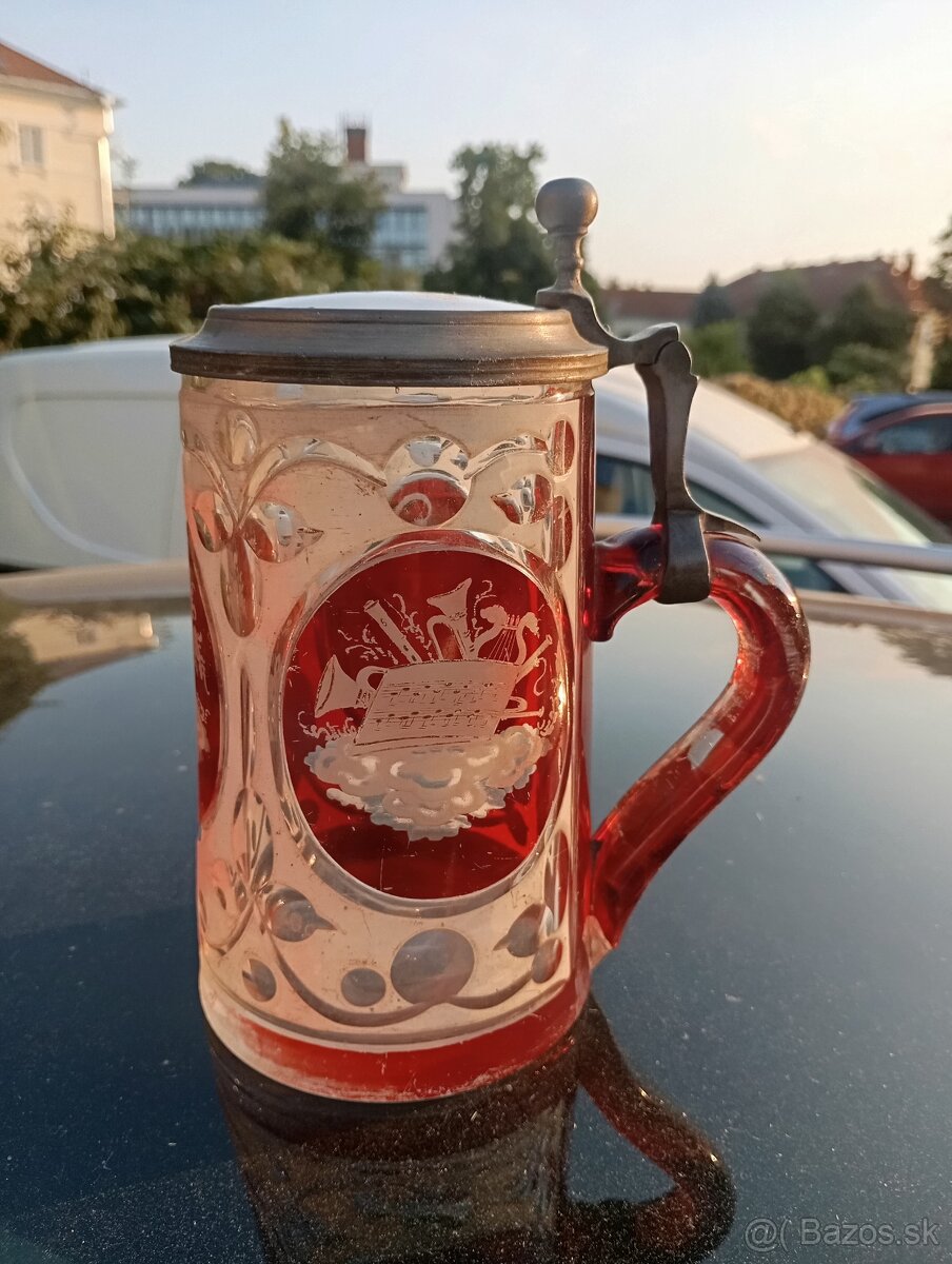 Predám pekné sklenené krigle - 3