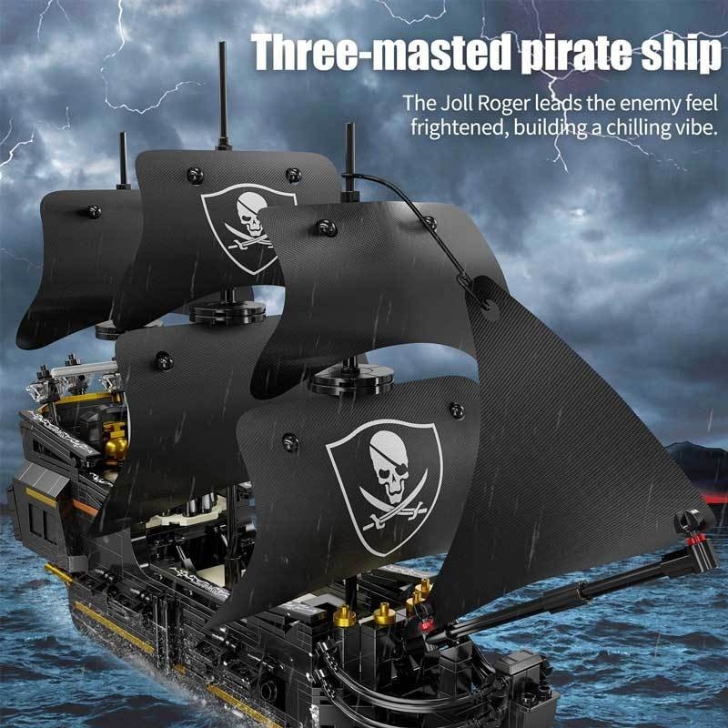 Pirati z Karibiku - velka lod stavebnica 921 ks - 3