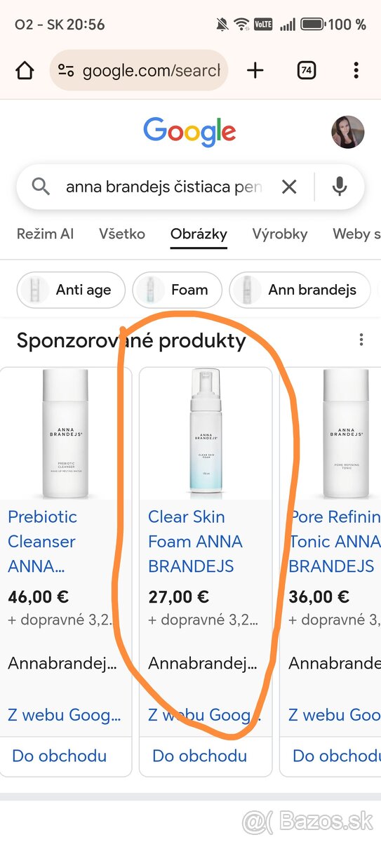 Čistiaca pena na problematickú pleť Anna Brandejs - 3