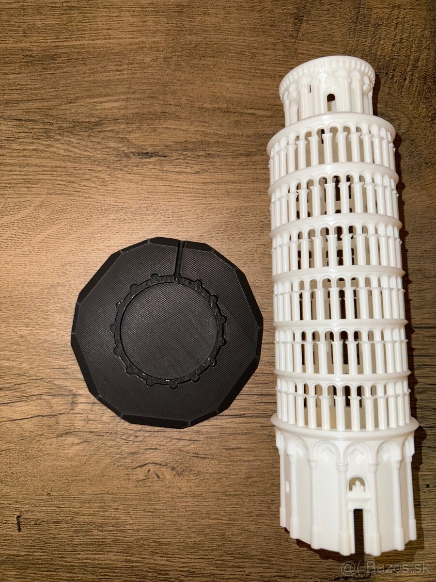 Dekoratívne svetlo – Šikmá veža v Pise - 3