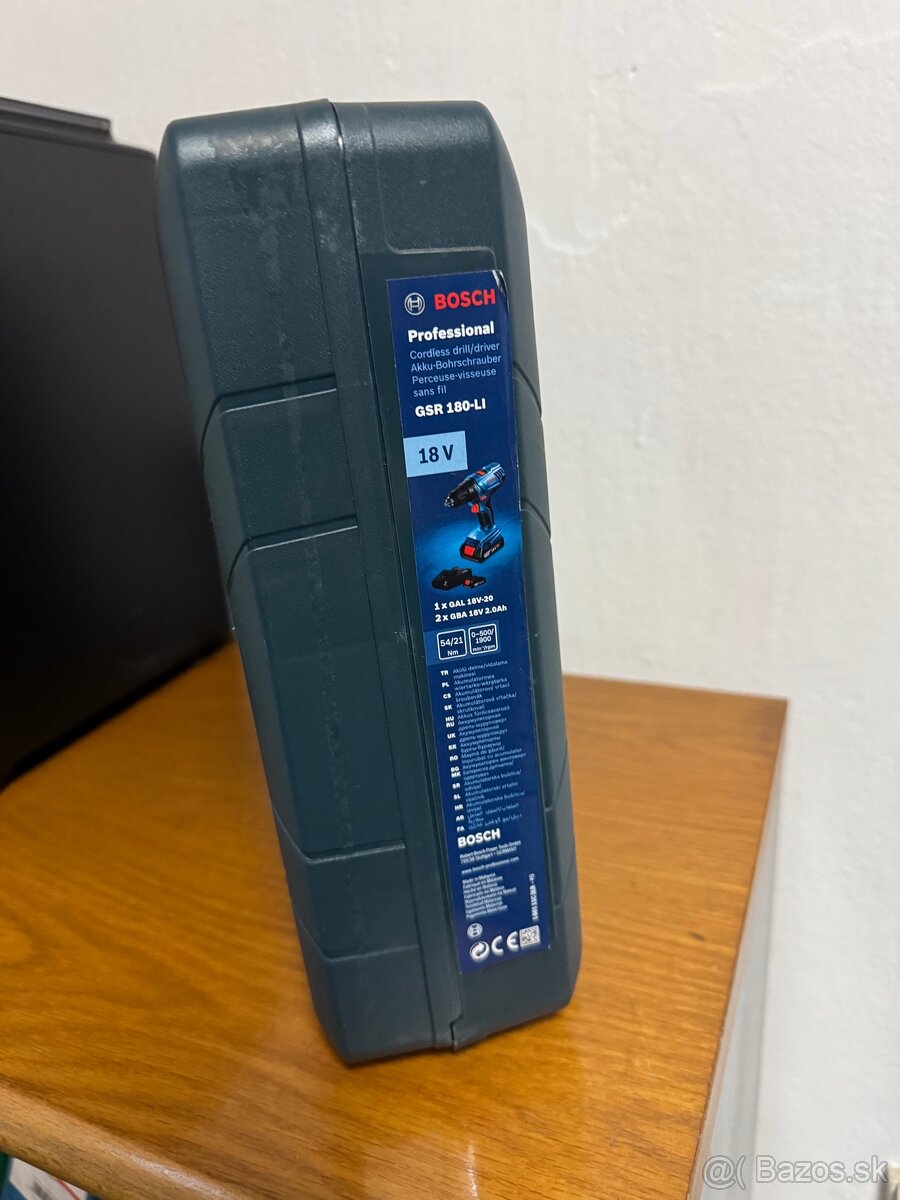 Vŕtačka Bosch professional GSR 18V- LI Neotvorená - 3