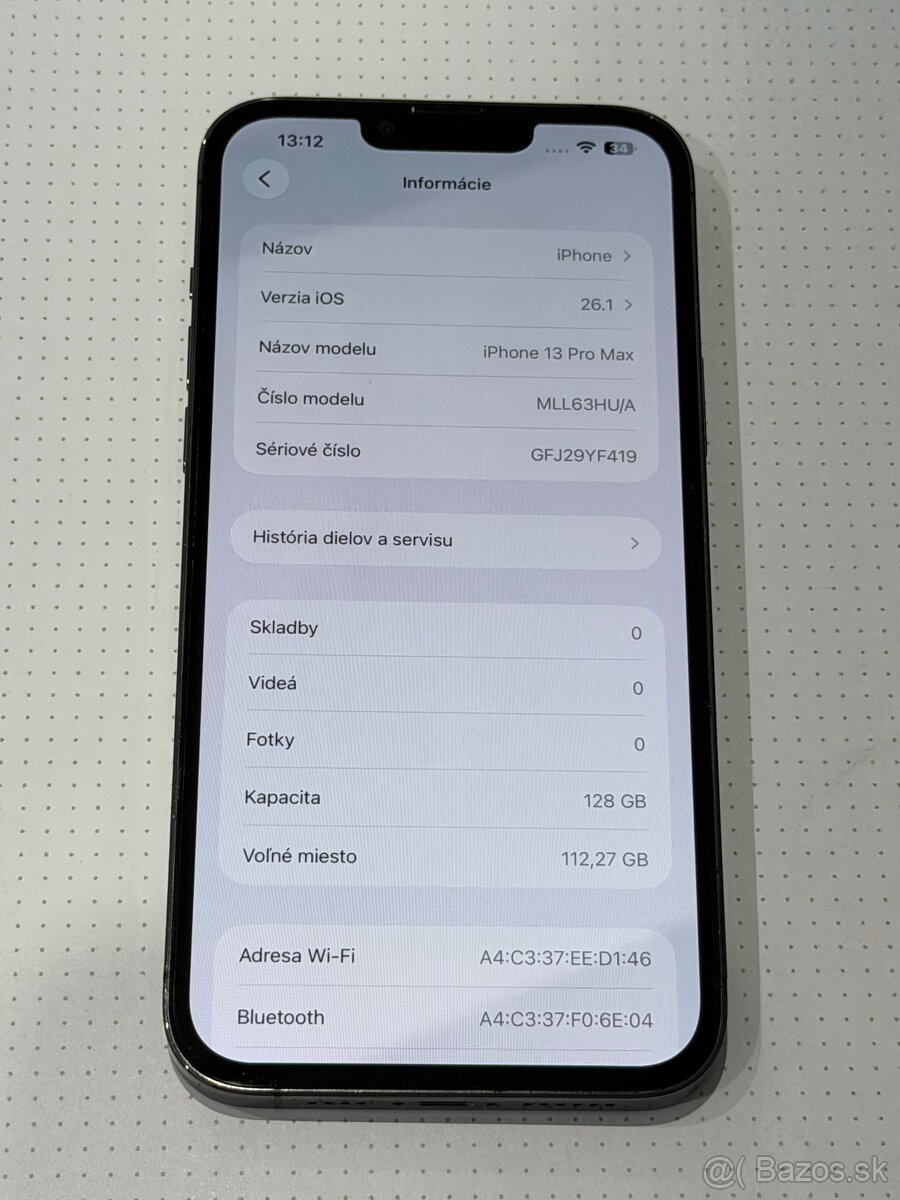 Predám Apple IPhone 13 PRO MAX 128GB Stav Nového Telefónu - 3