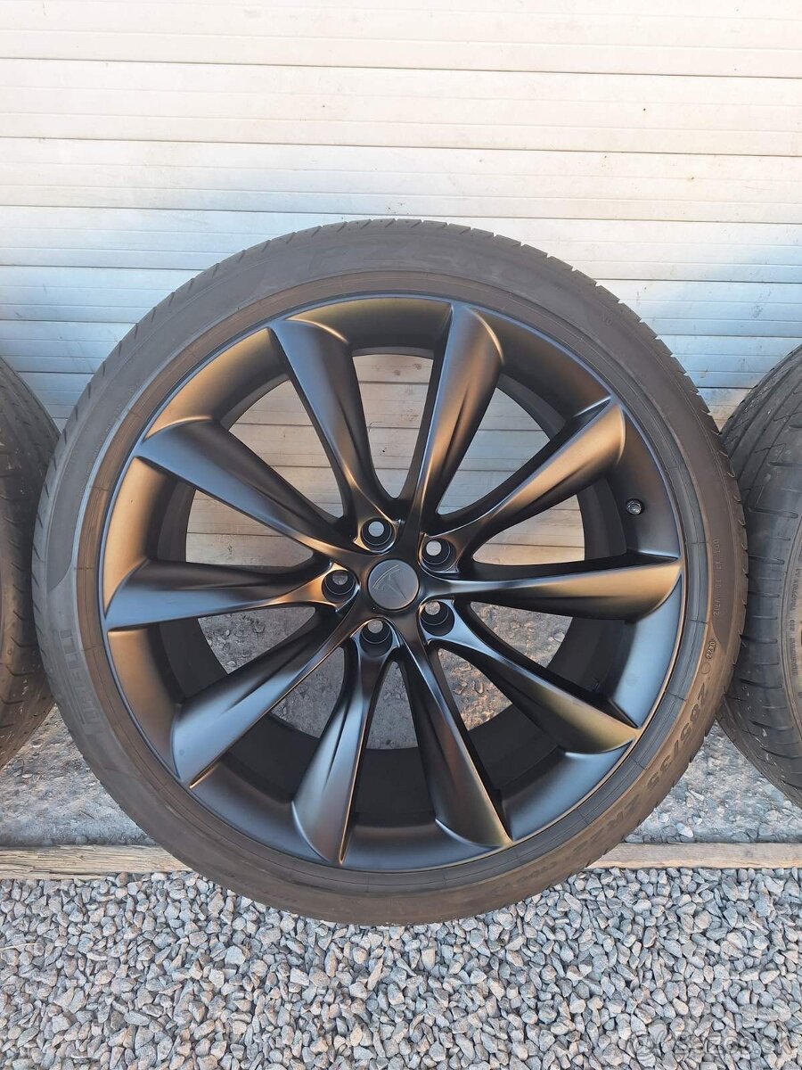 Tesla Model X 22" sada kolies - 3