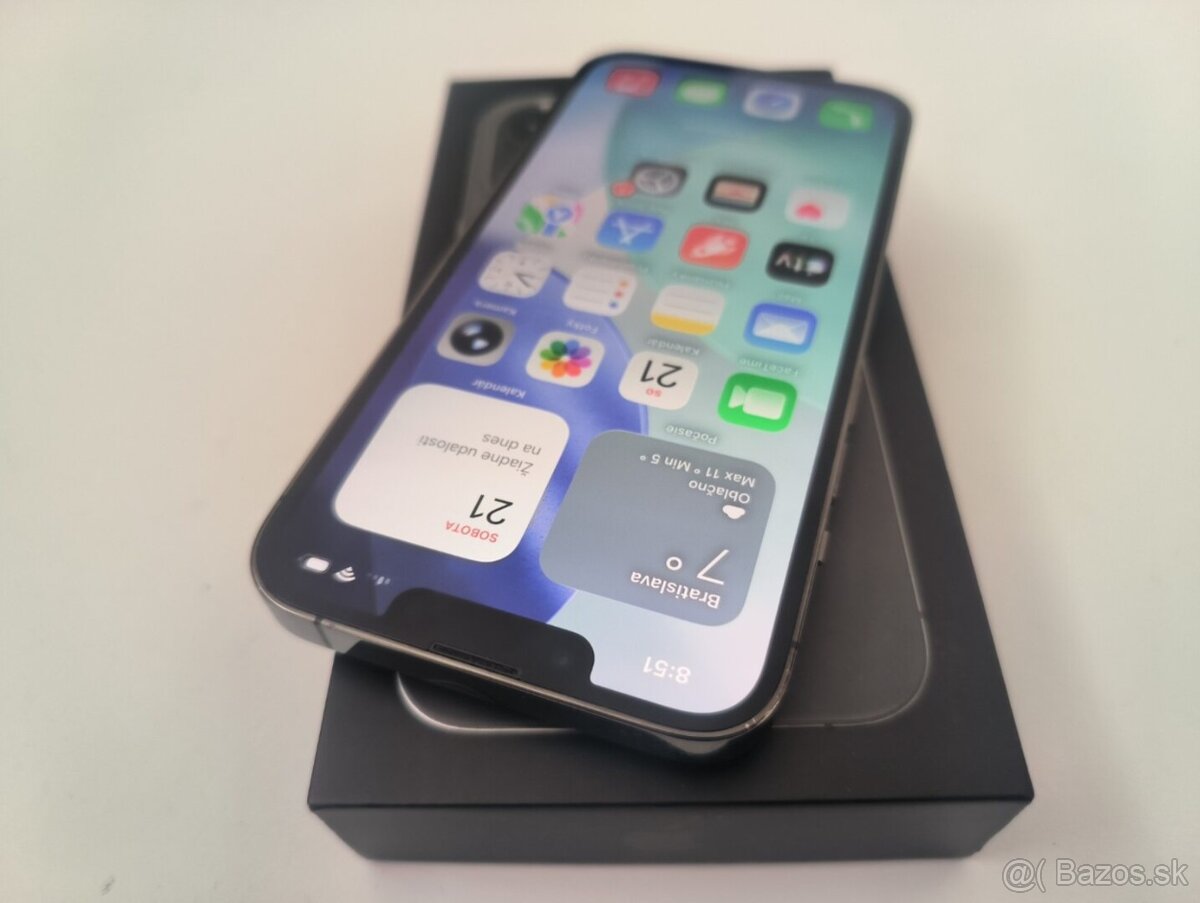 apple iphone 13 PRO 256gb Graphite / Batéria 100% - 3