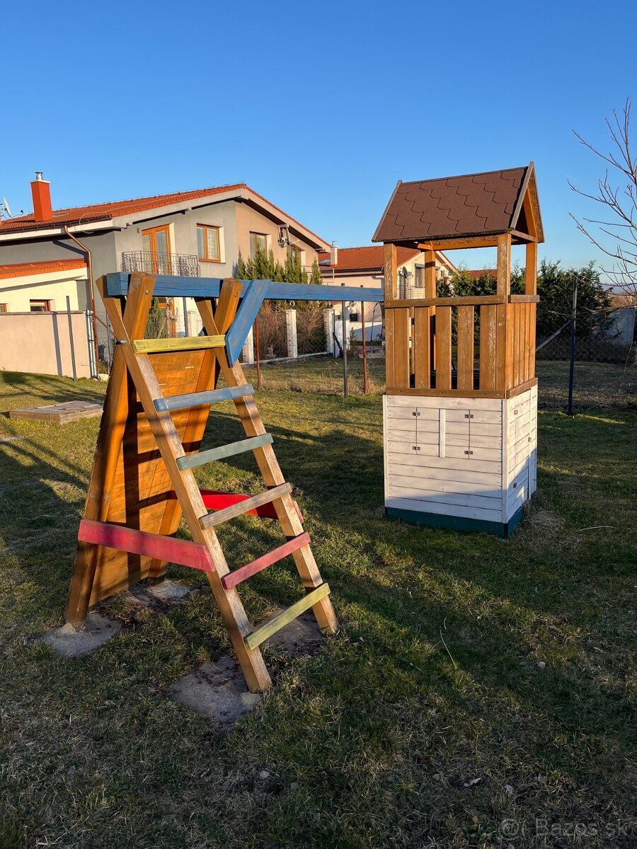 Záhradné ihrisko - domček - 3