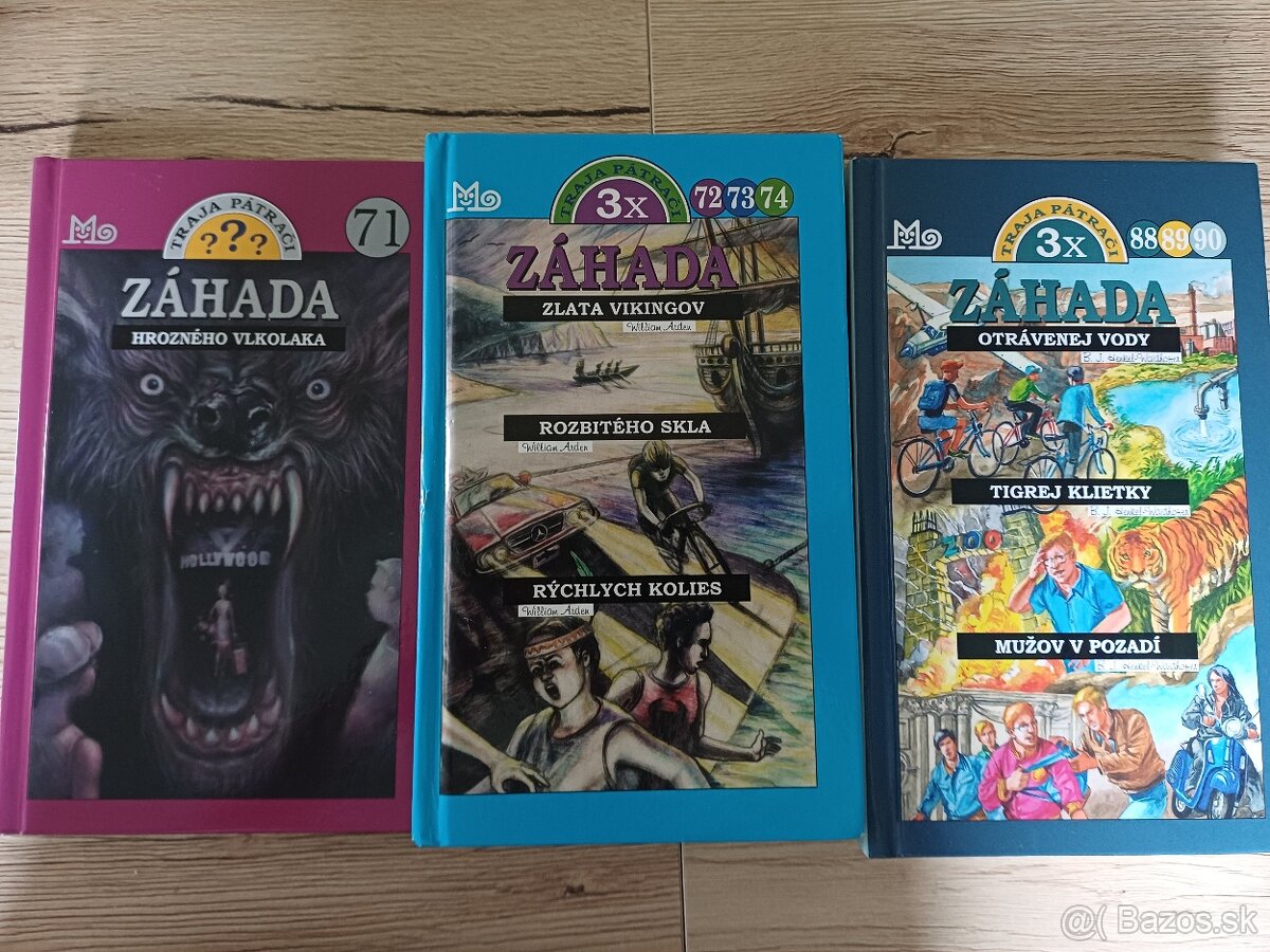 Predám knihy traja pátrači - 3
