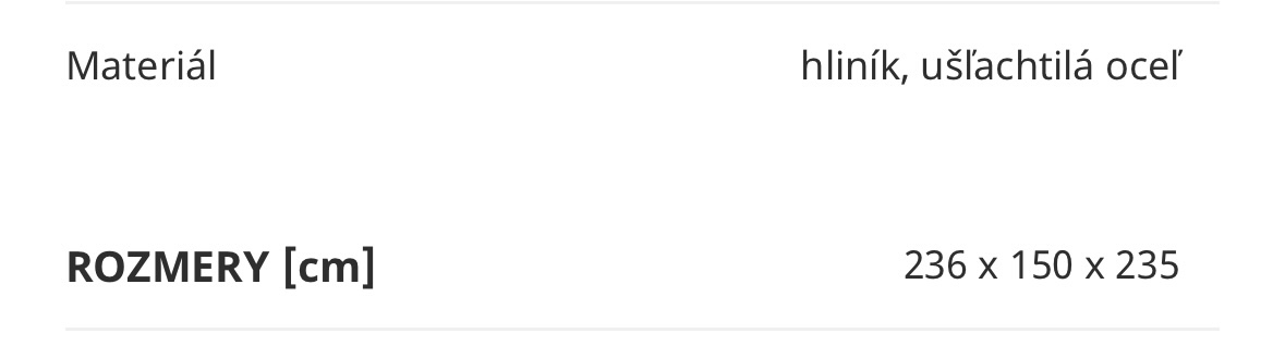 Zahradny pristresok hlinikovy - 3