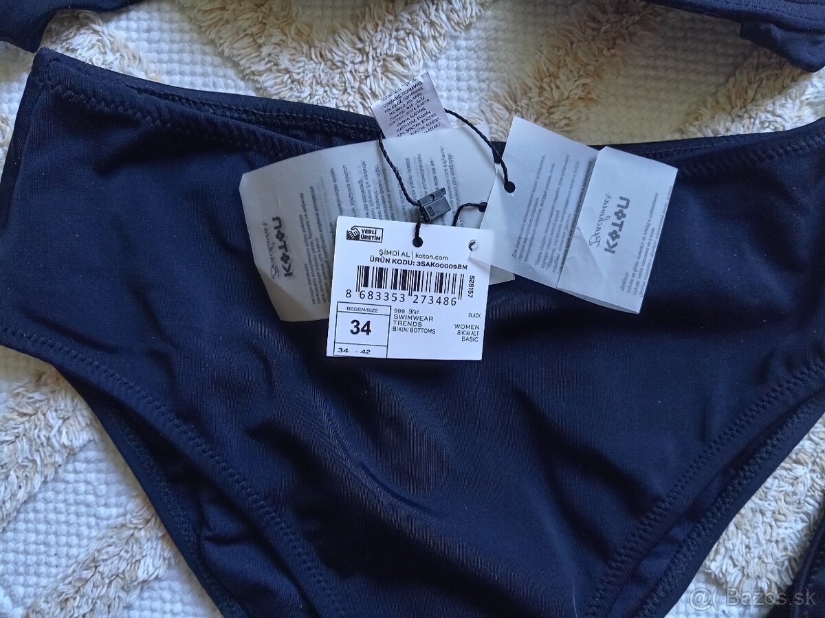 Plavky push up XS - 3