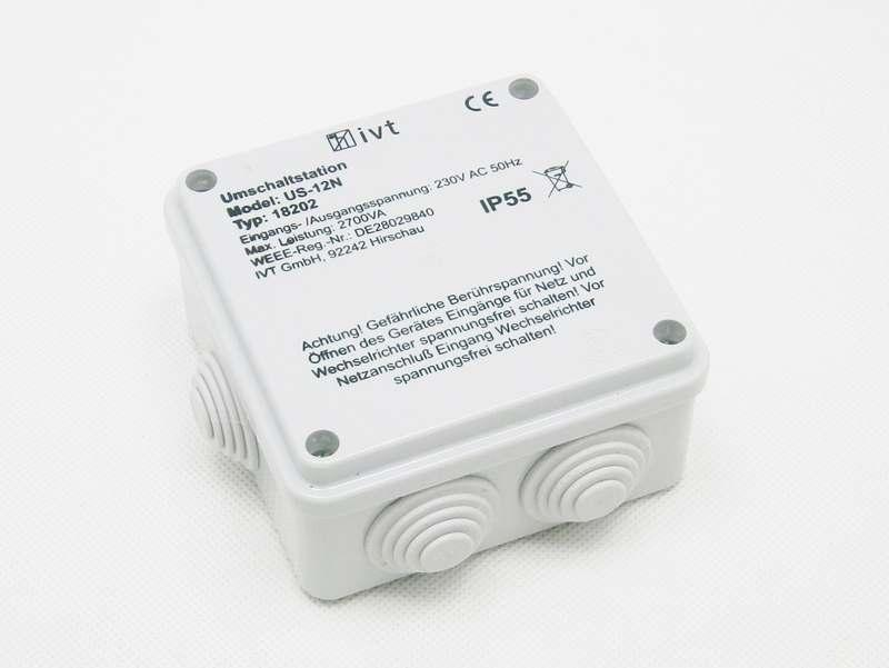 Predám prepínač napájania AC1-AC2 Auto IVT US-12N - 3