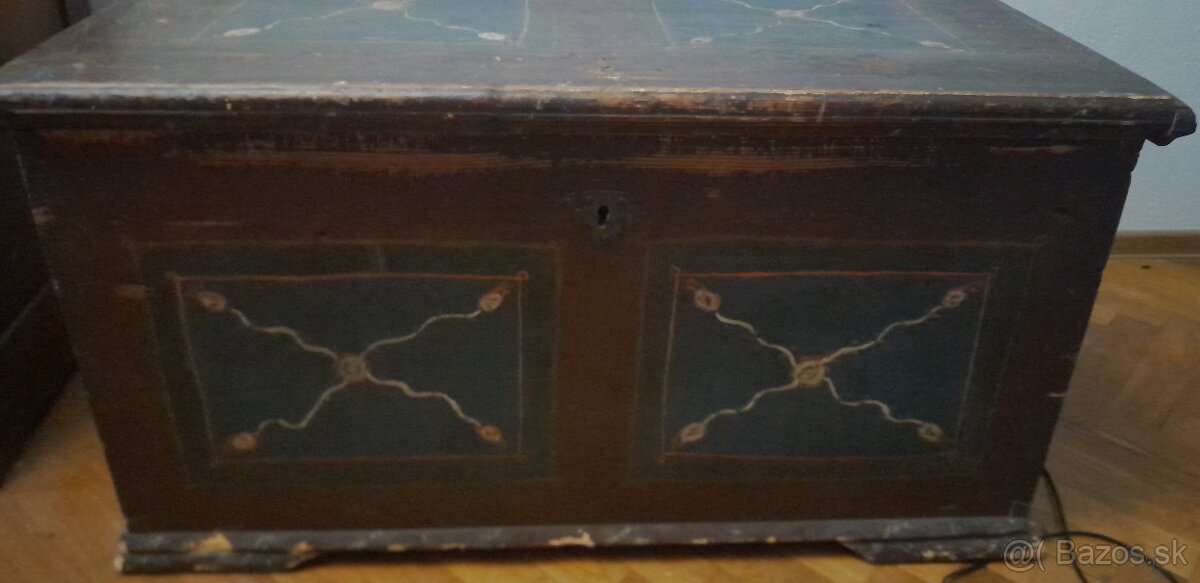 Malovaná truhlica Liptov - 3