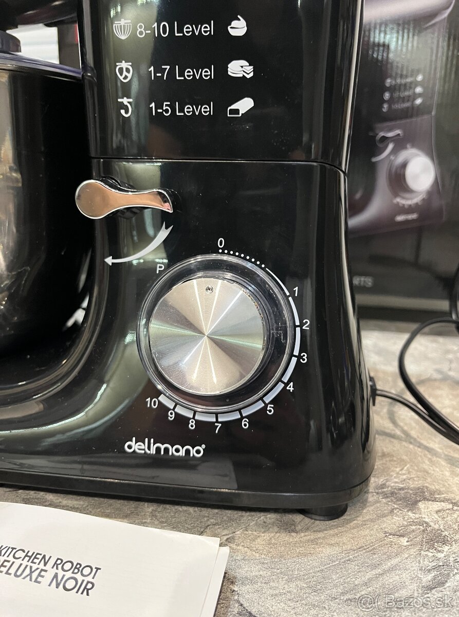 Delimano Deluxe Noir 1300w kuchynský robot - 3
