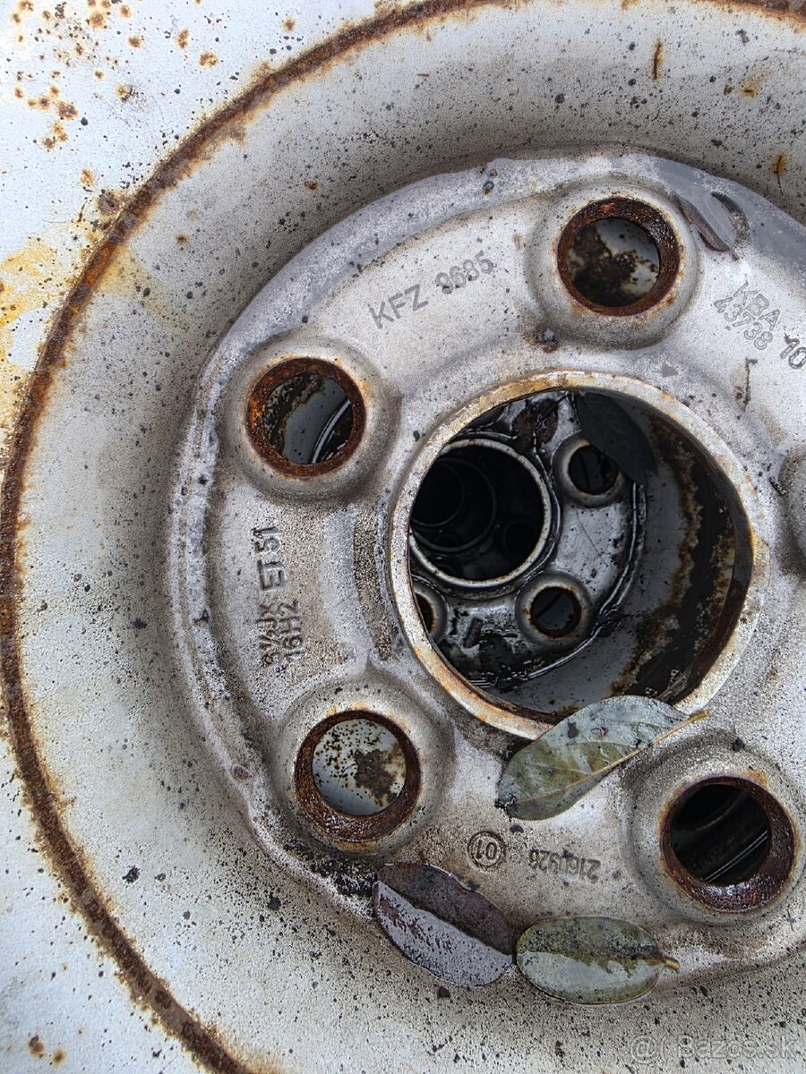 Plechové disky 5x120 r16 Transportér T5 - 3