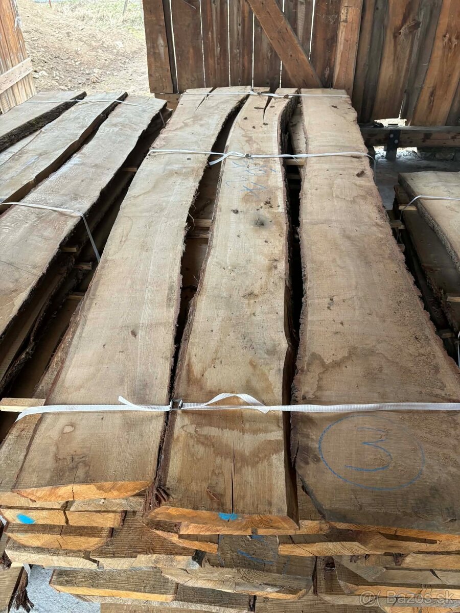 Dubové sušené rezivo(fošne) - 3