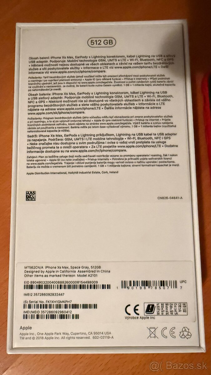 Predám iphone Xs max 512 GB Space Gray - 3