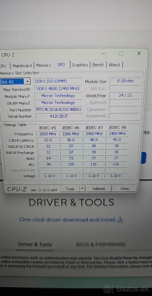 Predám 4x8GB ddr5 ram - 3