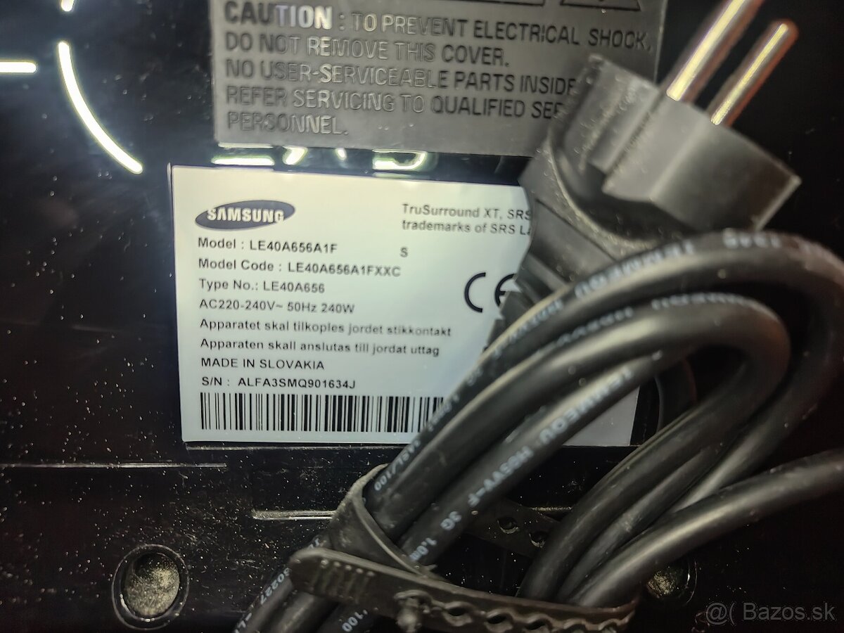 Samsung LE40A656A1FXXC – 40″ Full HD LCD TV, plne funkčný - 3