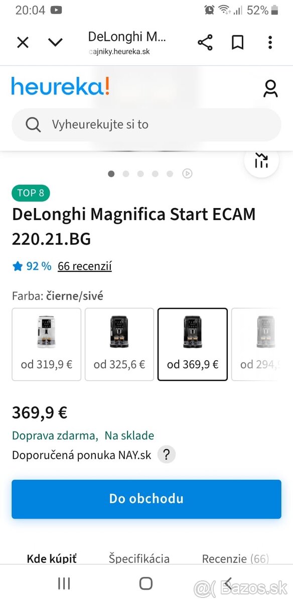 DELONGHI magnifica start - 3