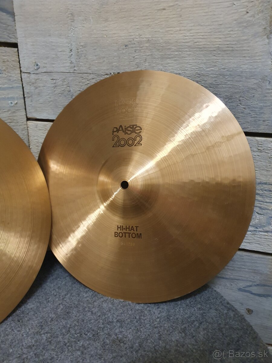 hi-hat 14" Paiste 2002 Black Label 70s - 3