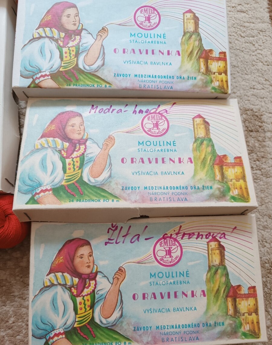 Vyšívacie priadze - 3