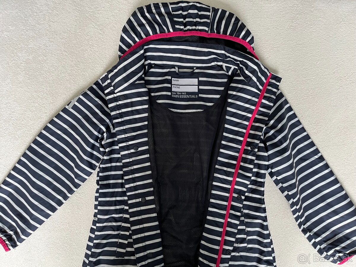 Dievčenská tenká bunda zn. Tchibo v. 134-140. - 3