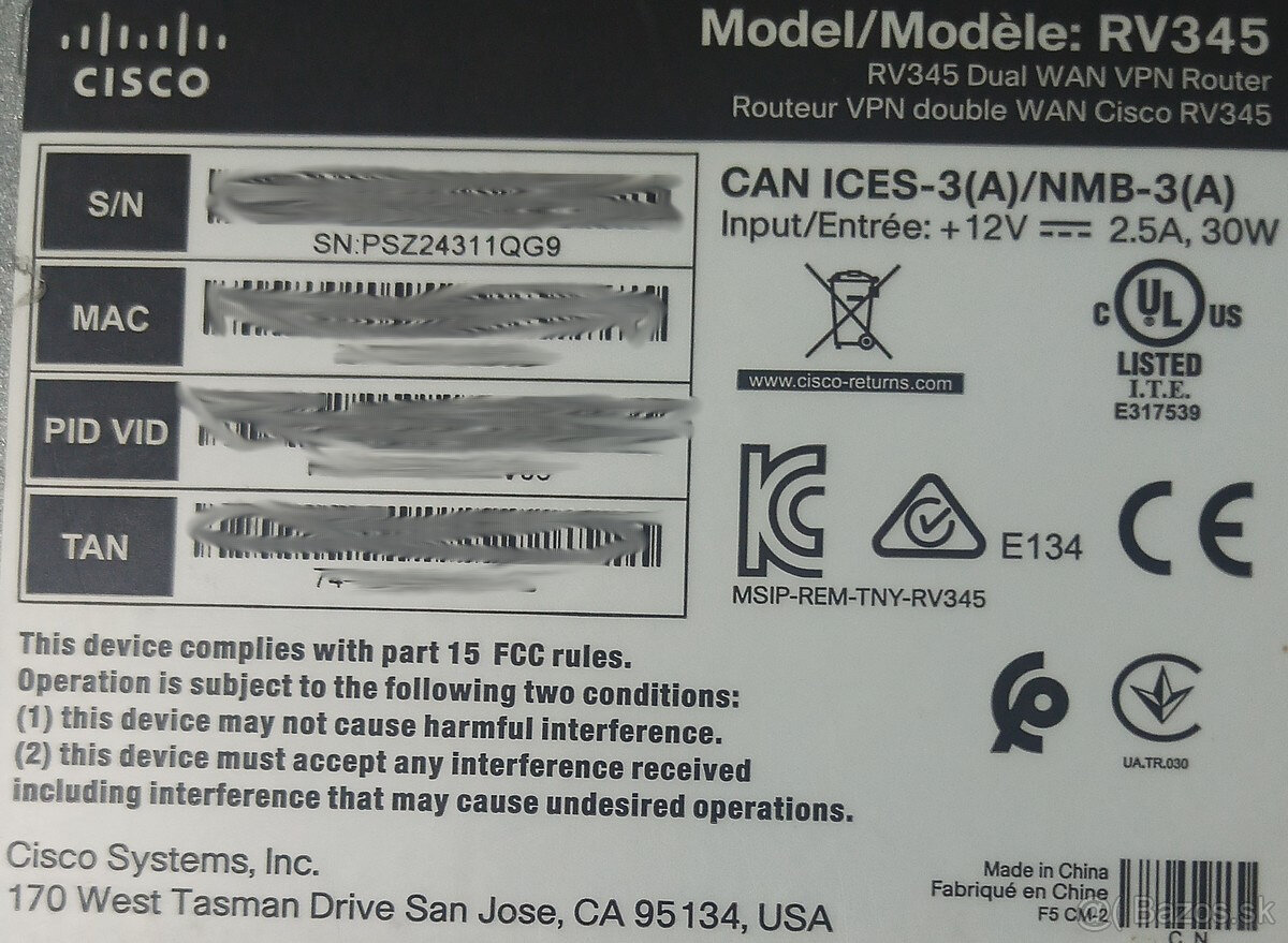 Router CISCO RV345 - 3