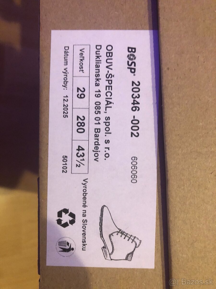 Zimná obuv veľ43 1/2 - 3