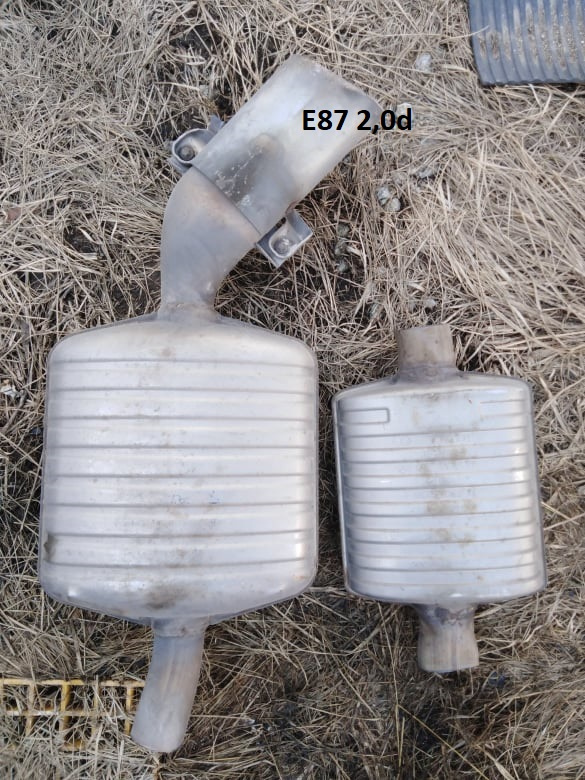 BMW E90 E91 E60 E61 E87 E65 výfuk, diesel - 3