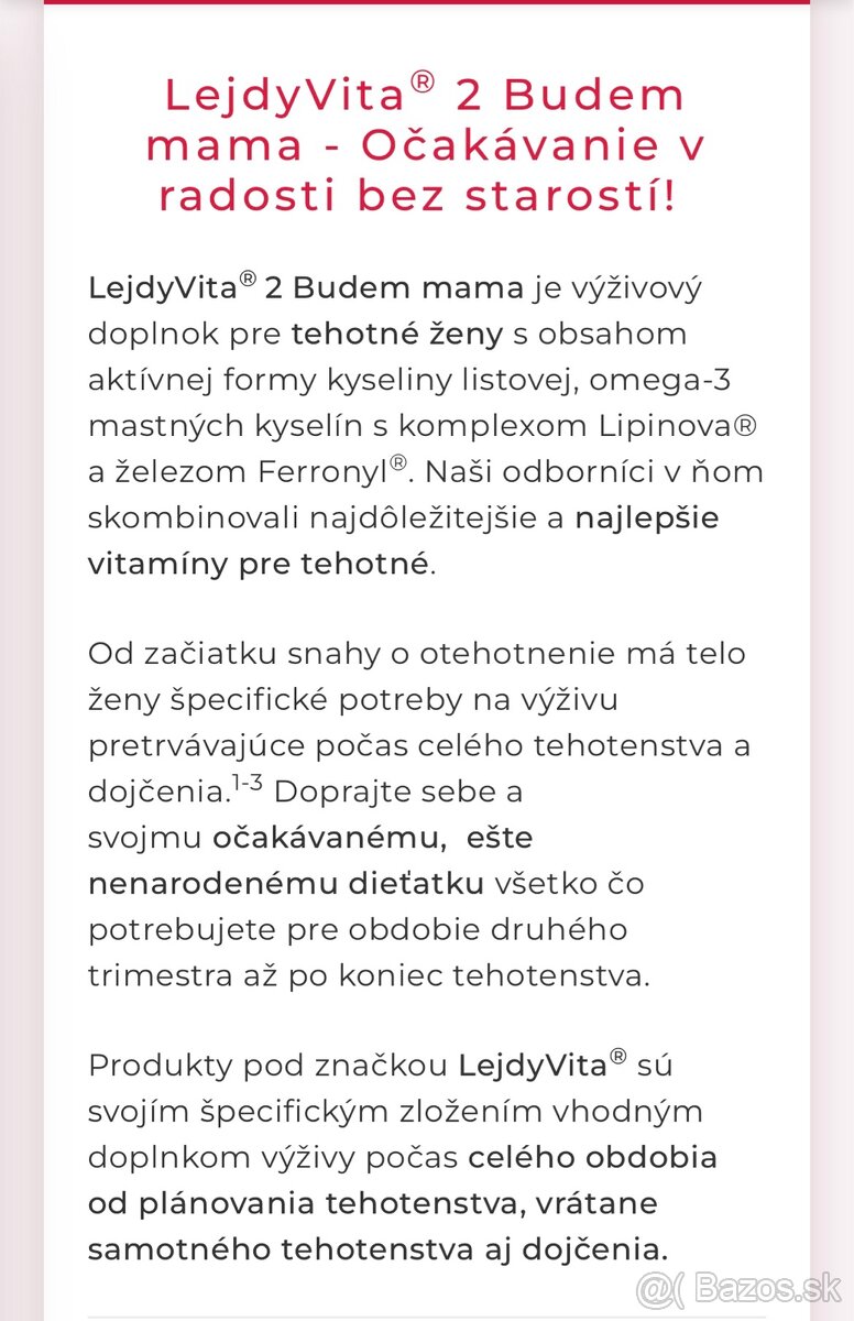 Vitamíny Lejdy vita 2 - 3