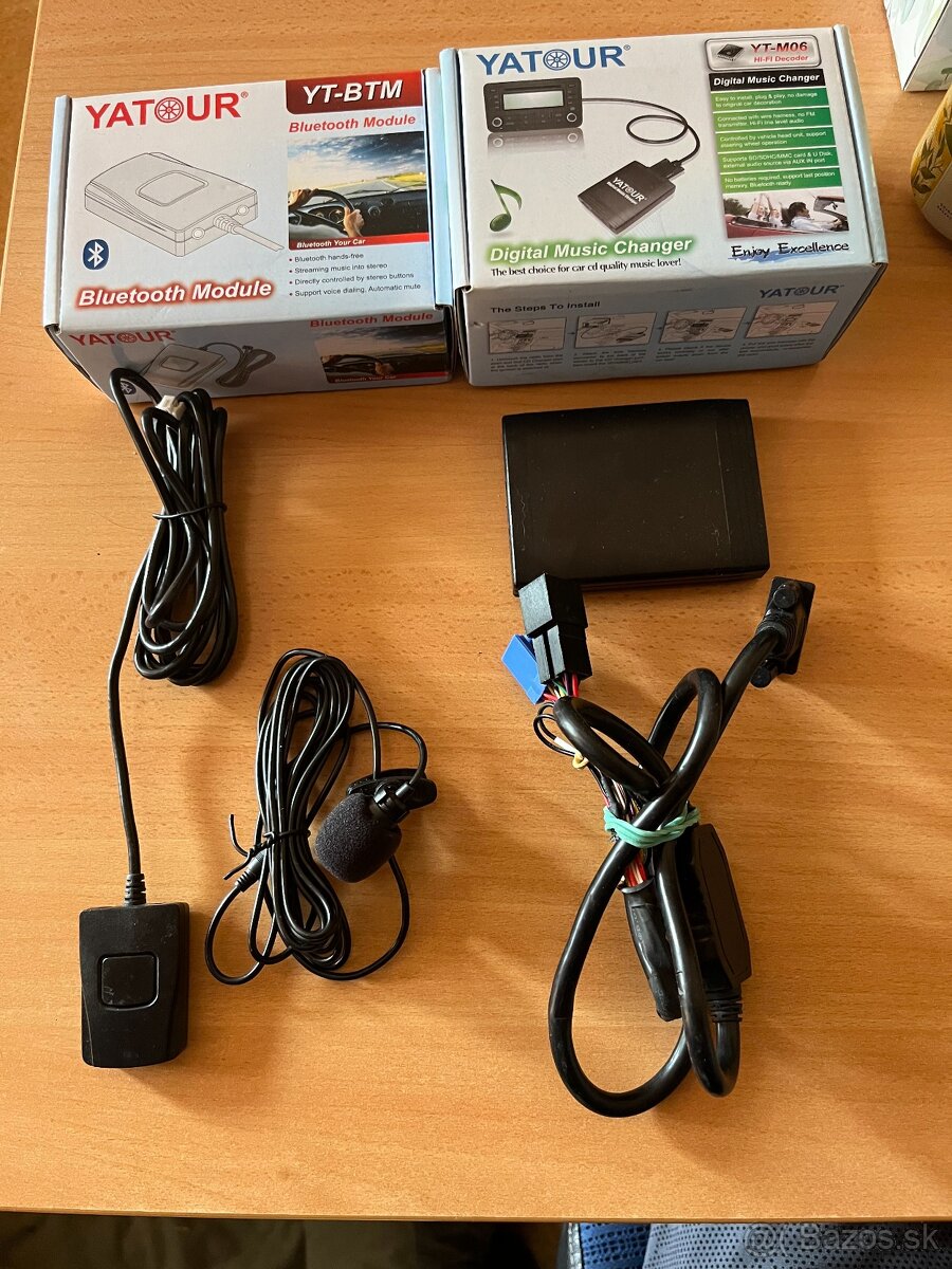 YATOUR VW8D + bluetooth adaptér s mikrofónom YT-BTM - 3