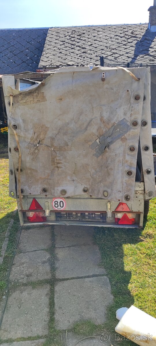 Prívesný vozík bez TP - 3