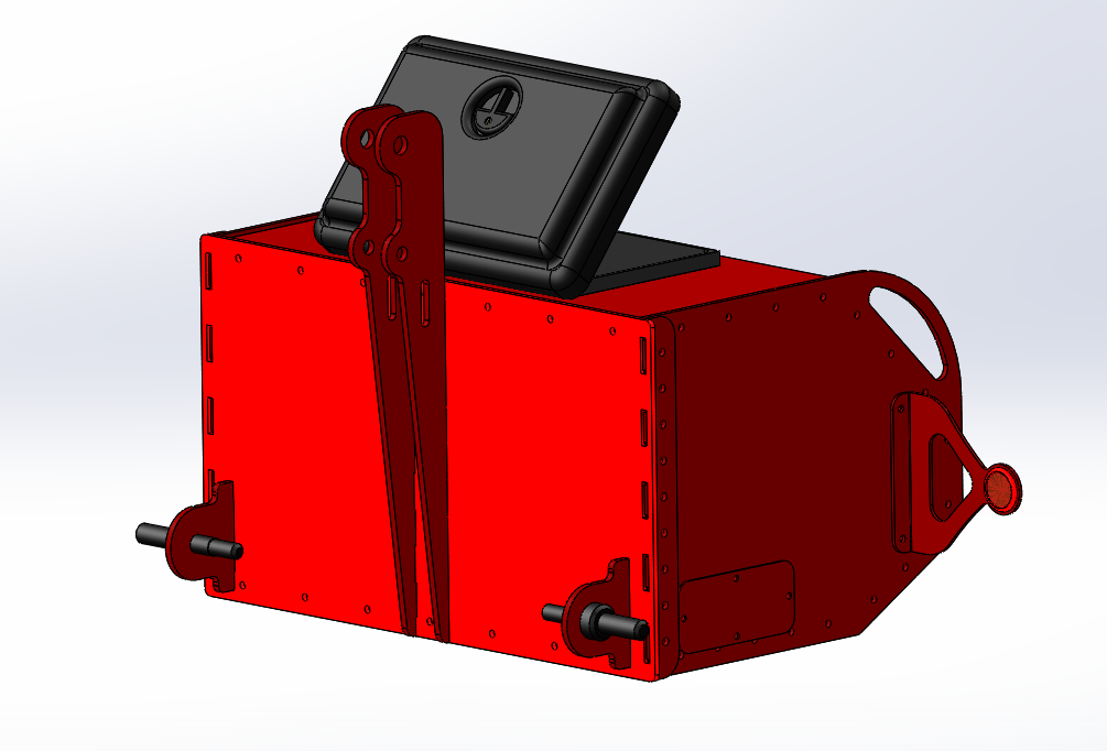 Box a závaží k traktoru - 3