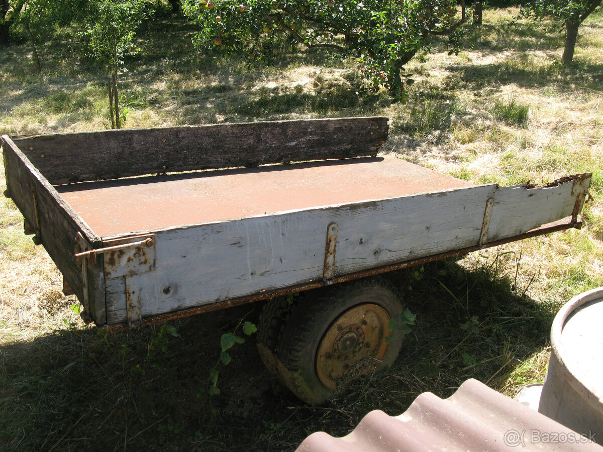 Vlečka za malotraktor - 3