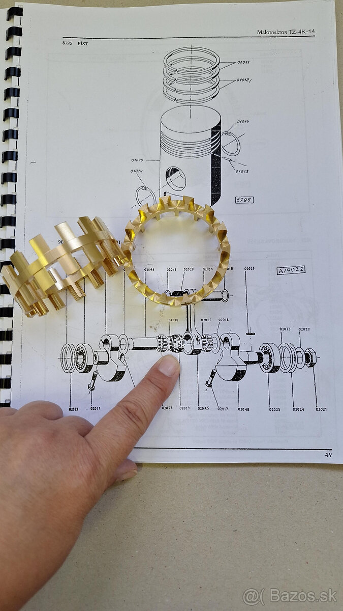 TZ-4K-14 rám ložiska - 3