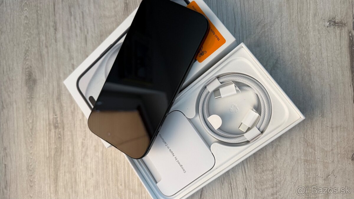 Iphone 15 256gb čierny, úplne novy - 3