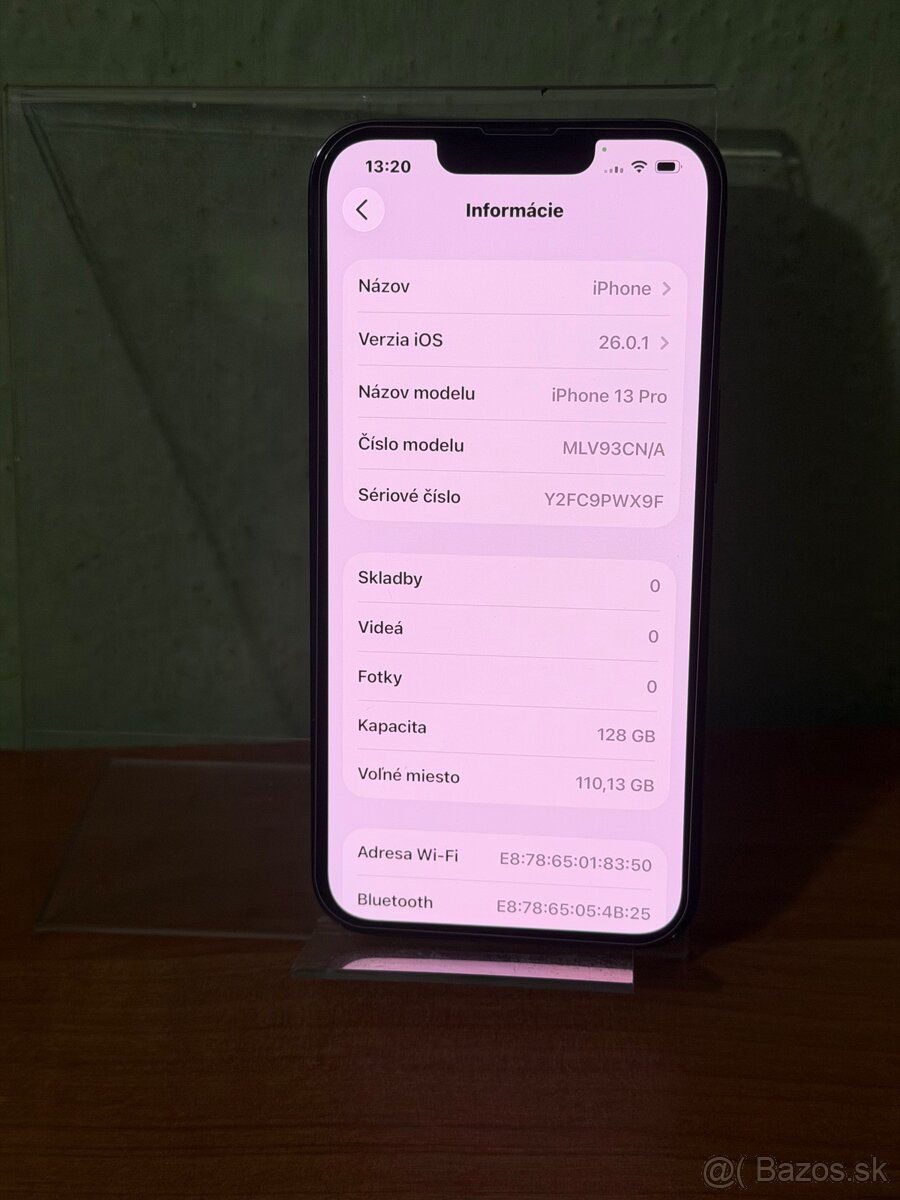PREDANÉ Dobrý deň Ponúkam na predaj iPhone 13 PRO 128GB - 3