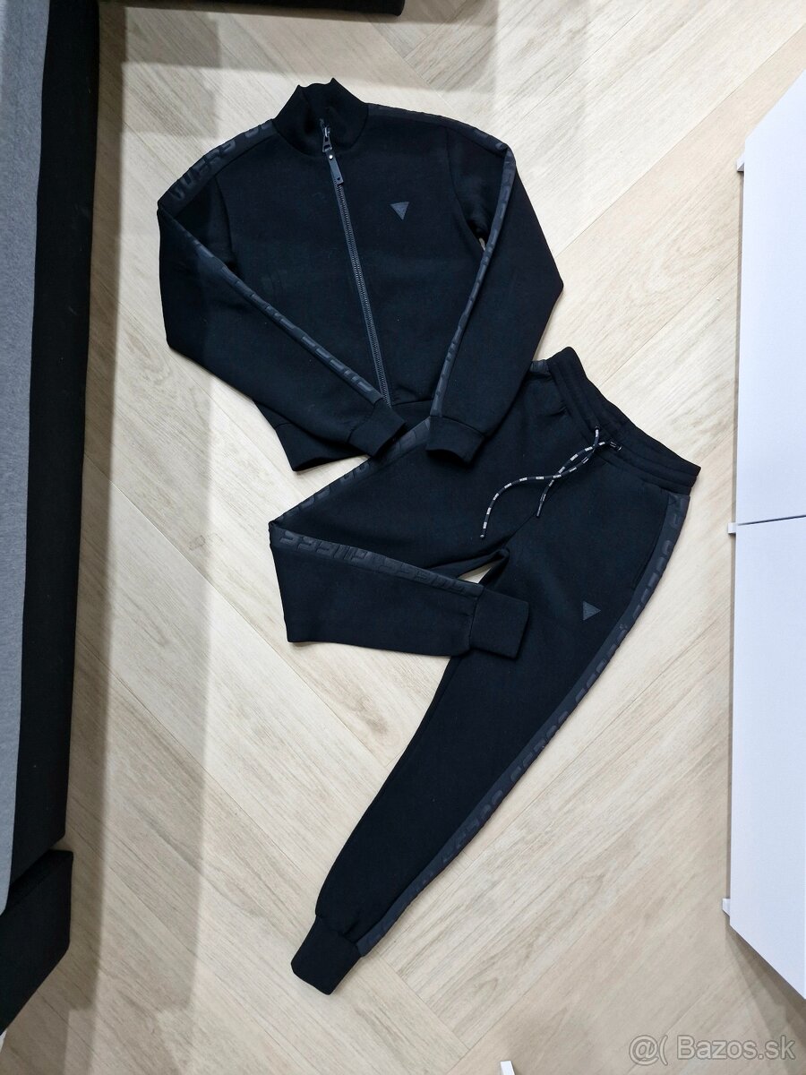 NOVE Guess biela a cierna teplakova suprava XS, XS/S - 3