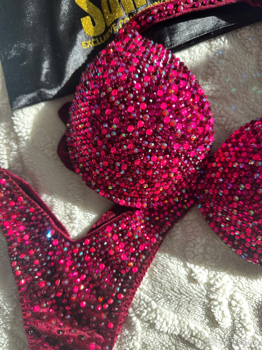 Súťažné plavky na bikini fitness - 3