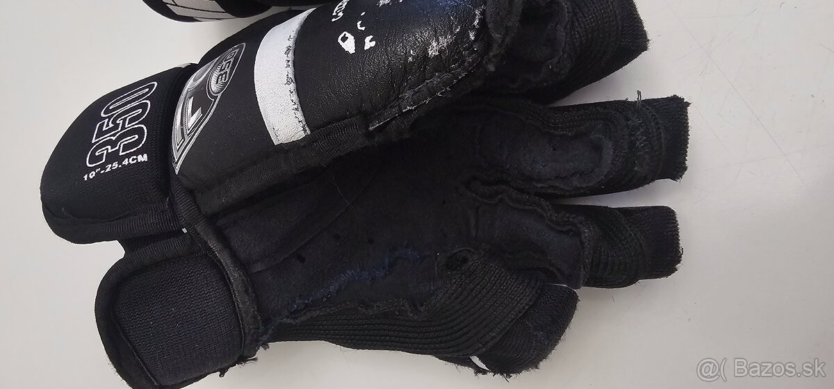 Hokejové rukavice detské Franklin 10" - 3