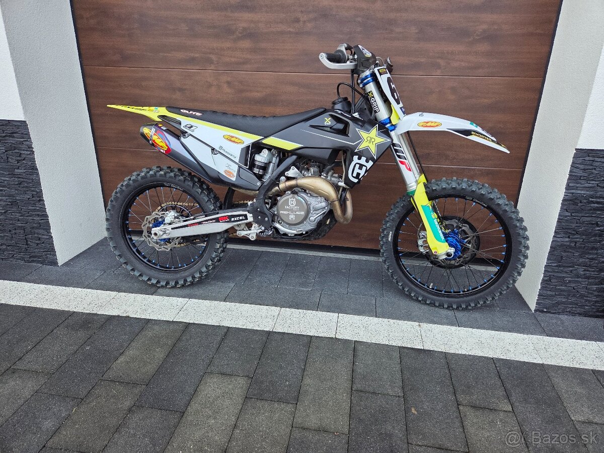 Husqvarna fc 450 rockstar top Ktm factory250.350